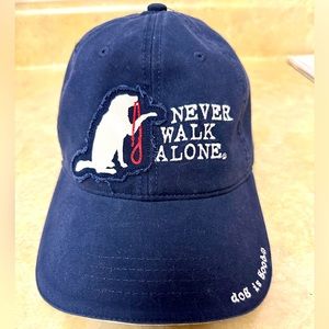 Navy blue ball cap